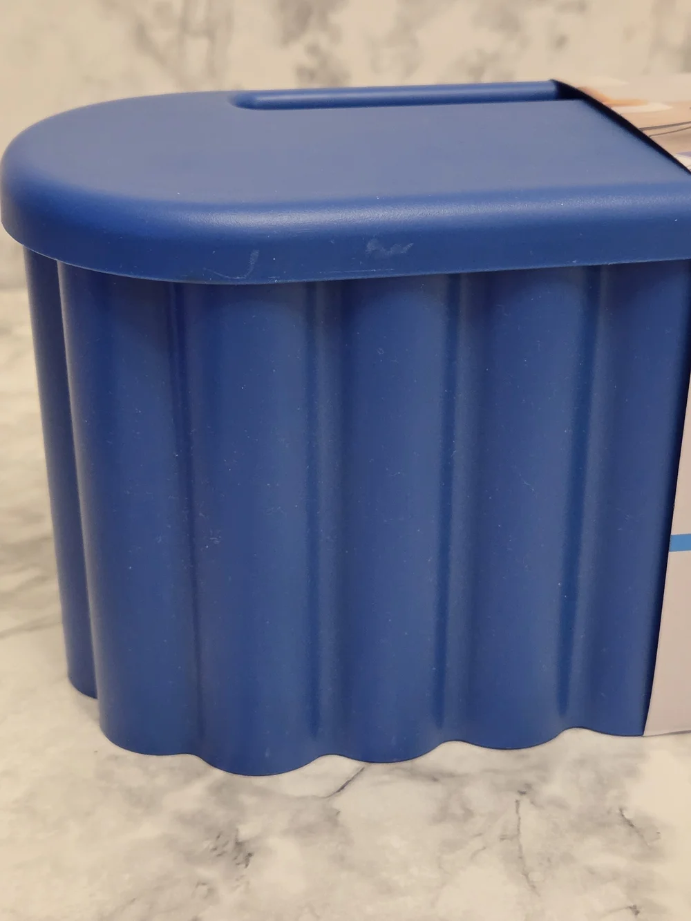 Desktop Storage Blue Cord Storage